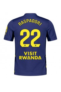 Atletico Madrid Giacomo Raspadori #22 Fotballdrakt Borte Klær 2025-26 Korte ermer